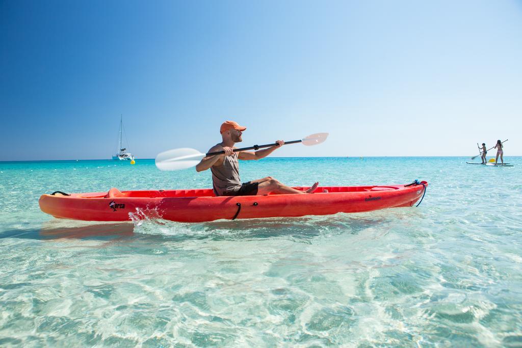 Es Pi 2 Hotel Playa Migjorn Bagian luar foto